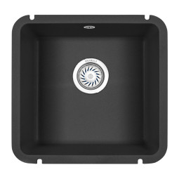 Кухонная мойка Granula GR-3801 45.5х43.5 черный