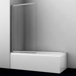 Шторка для ванны WasserKRAFT Tauber 64S 140х100 64S02-100 никель