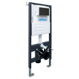 Инсталляция для унитаза Abber AC0105 с кнопкой AC0127MB