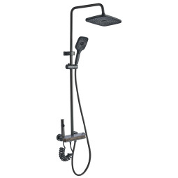 Душевая стойка Cerutti Leandro 11410 графит