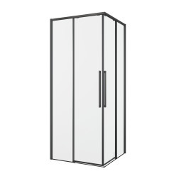 Душевой уголок Black&White Stellar Wind 90х90 S1220-9090GM оружейная сталь