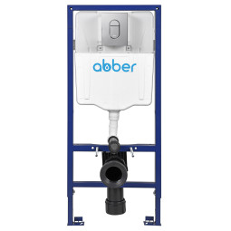 Инсталляция для унитаза Abber AC0108 с кнопкой AC0124