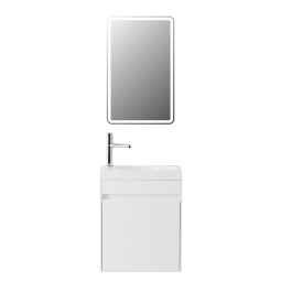 Мебель для ванной BelBagno Pietra Mini-460-1A-SO-BL-R Bianco Lucido