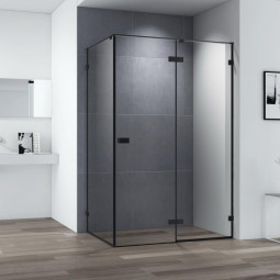Душевой уголок Cezares 100х140 BELLAGIO-AH-1-140/100-C-NERO