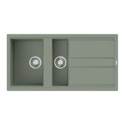Кухонная мойка Omoikiri Kitagawa 100-2-WG wind green