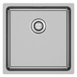 Кухонная мойка Paulmark Vista 44 Uni 44х44 PM304444-BS сталь