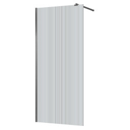 Душевая перегородка Azario Walk-in 100x195-MGR-CRF матовый графит