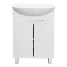Тумба с раковиной Loranto Оптимум 90 CS00106207 белый