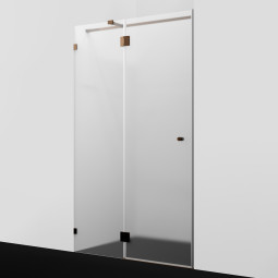 Душевая дверь WasserKRAFT Paar 88H 200х120 88H05L-MG розовое золото