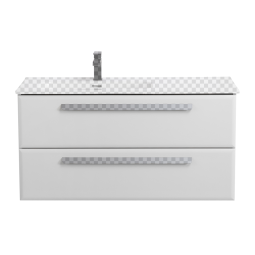 Тумба под раковину Cezares ECO-CER-N-1000-2C-SO-BL-L bianco lucido