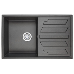 Кухонная мойка Granula GR-8002 79х50 черный