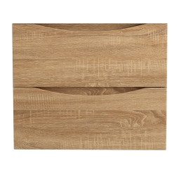 Тумба под раковину BelBagno Marino-Cer-N 60 MARINO-CER-N-600-2C-SO-WO-P Rovere Bianco