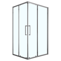 Душевой уголок Loranto Sunway 120х80 CS-AB01GG-128 серый матовый