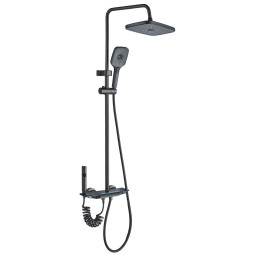 Душевая стойка Cerutti Flavio 11406 графит