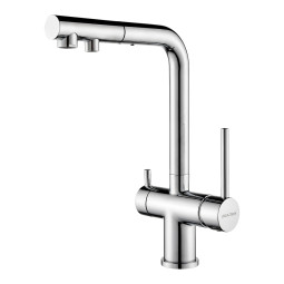 Смеситель для кухни Paulmark Serpentine Se213222-CR