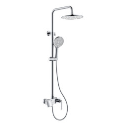 Душевая стойка Black&White 9103C хром