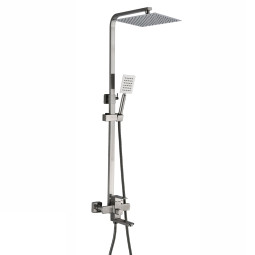 Душевая стойка Cerutti Rufino BN CT12109 никель