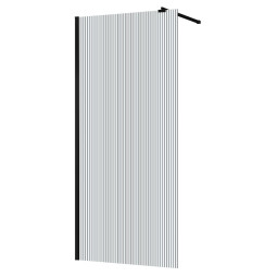 Душевая перегородка Azario Walk-in 110x195-MB-CRF матовый черный