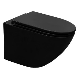 Подвесной унитаз Azario Grado AZ-0046-UQ3-MB