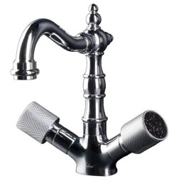 Смеситель для раковины Boheme Royal Crystal 272-Royal/CRST black