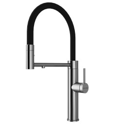 Смеситель для кухни Paulmark Ganymede Ga213199-BS сталь