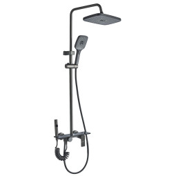 Душевая стойка Cerutti Ivo 11356 графит