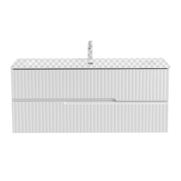 Тумба под раковину Cezares Duet-N-1200-2C-SO-BL bianco lucido