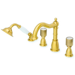 Смеситель для ванны Boheme Royal Cristal 391