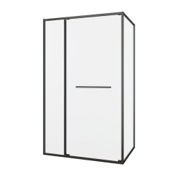 Душевой уголок Black&White Stellar Wind 120х90 S1180-1290GM оружейная сталь