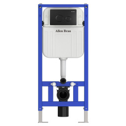 Инсталляция для унитаза Allen Brau Pneumatic 9.11105.20 с кнопкой 9.20A07.31