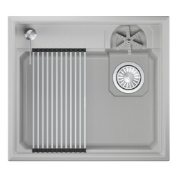 Кухонная мойка Granula Kitchen Space Rinzer 58х52 5807R арктик