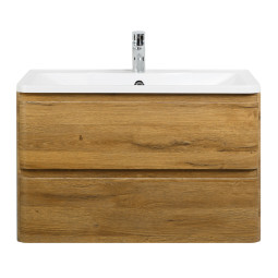 Тумба с раковиной BelBagno Albano 800-2C-SO-RR Rovere Rustico