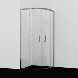 Душевой уголок WasserKRAFT Tauber 100х100 64S23 никель матовый