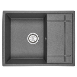 Кухонная мойка Granula GR-6501 65х49.5 графит