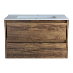 Тумба с раковиной Vincea Gio 80 VMC-2G800CO Дуб Чарльстон C.Oak