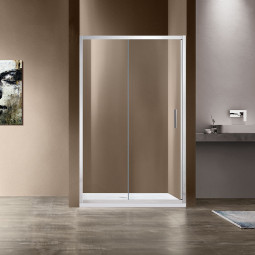 Душевая дверь Vincea Garda VDS-1G120CL хром, стекло прозрачное