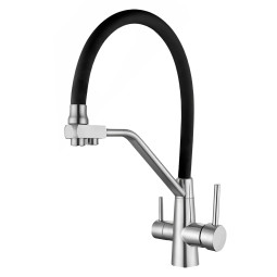 Смеситель для кухни Cerutti Else BN CT12123 никель матовый