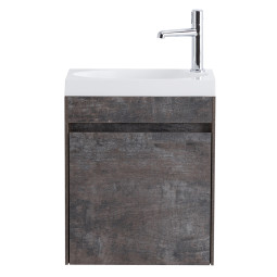 Тумба с раковиной BelBagno Pietra Mini-460-1A-SO-PT-L Stone