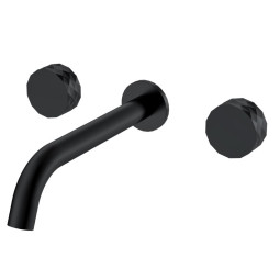 Смеситель для раковины Boheme Stick 152-2-B.1 с ручкой Diamond