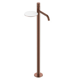 Смеситель для раковины Boheme Stick 120-BRB.4 Brushed Bronze Spirale