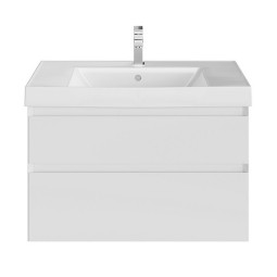 Тумба с раковиной Керама Марацци Cubo 80 CUB.80.2\WHT.M