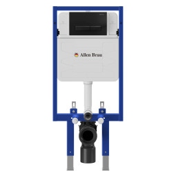 Инсталляция для унитаза Allen Brau Pneumatic Pro 9.11103.20 с кнопкой 9.20003.31