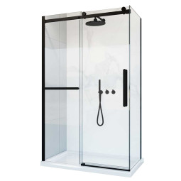 Душевой уголок Vincea Como Soft 80х120 VSR-1CS8012CLB