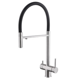 Смеситель для кухни Abber Wasser Kreis AF81141SP сатин