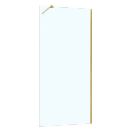 Душевая перегородка Azario Walk-in 120х195 AZ-251-120-BGL-CL брашированное золото