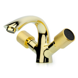 Смеситель для раковины Boheme Royal Cristal 291-Royal/CRST black