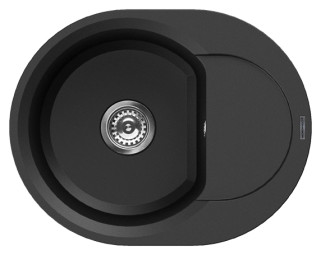 Кухонная мойка Omoikiri Sakaime 60Е-BL черная