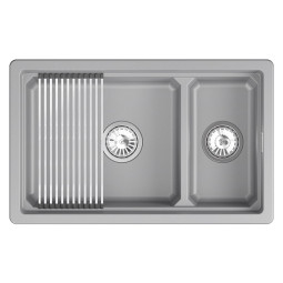 Кухонная мойка Granula Kitchen Space 73х45 KS-7304iU алюминиум