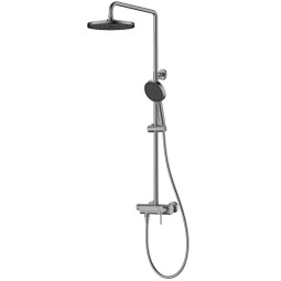 Душевая стойка Vincea TG VSFS-5TG1GM вороненая сталь