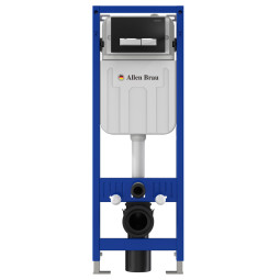 Инсталляция для унитаза Allen Brau Pneumatic Slim 9.11102.20 с кнопкой 9.20004.31